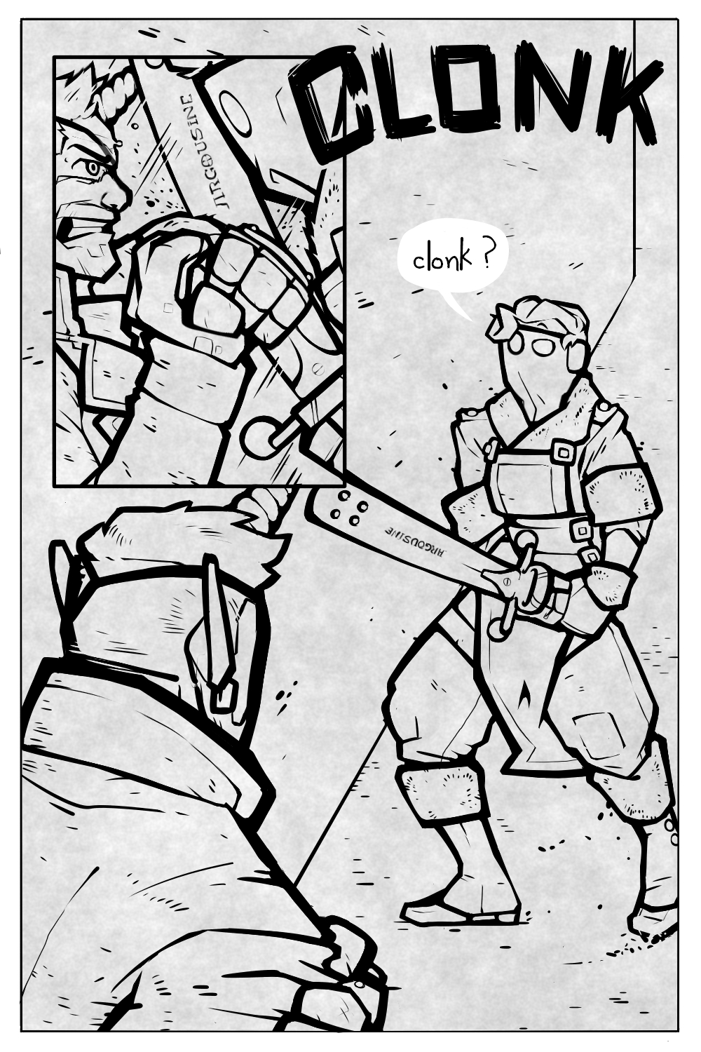 Jacques vs Raygun: page 5